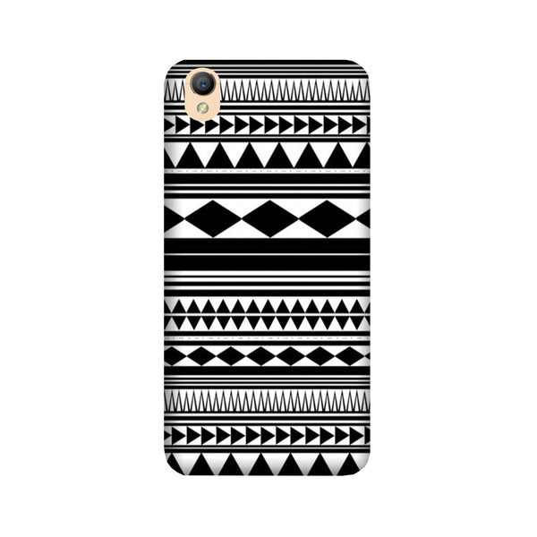 Black white Pattern Case for Oppo A37