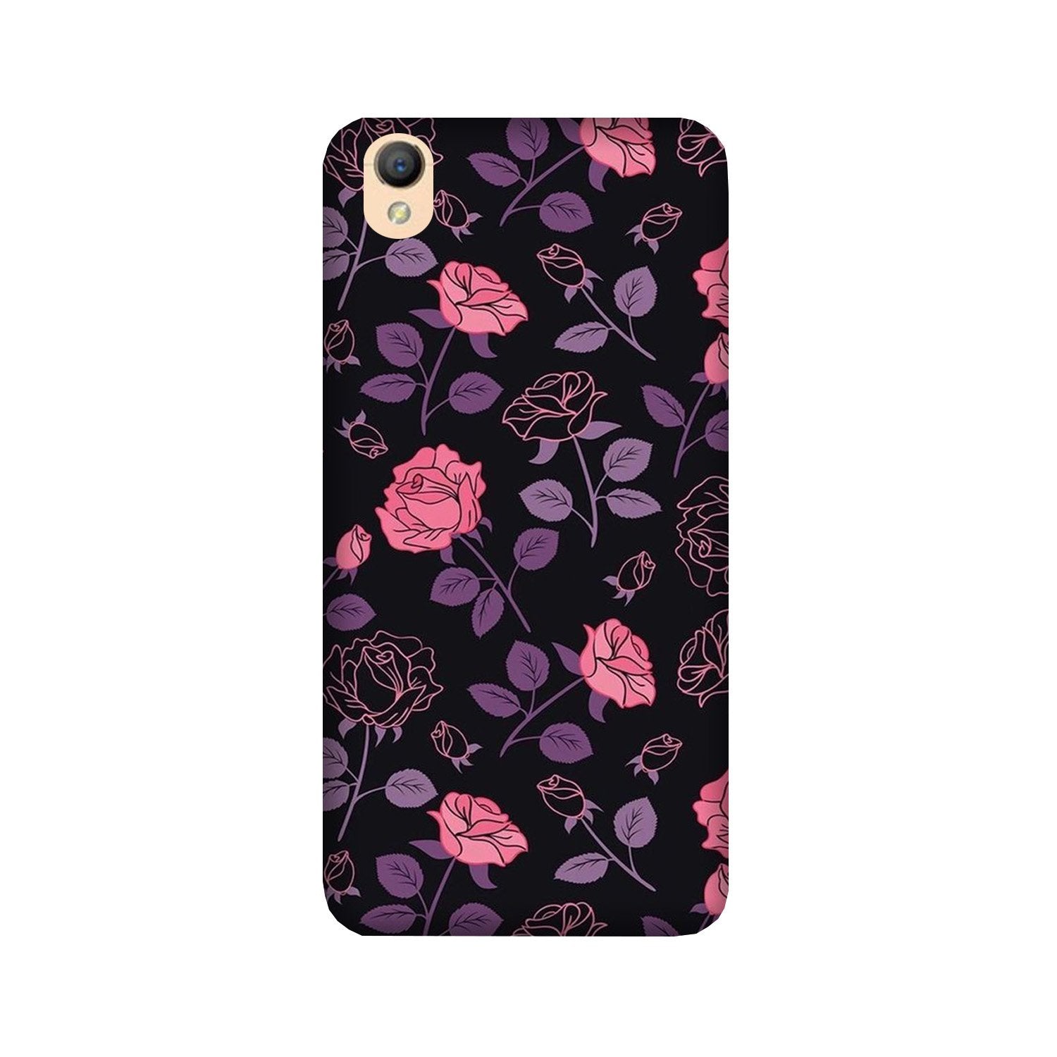 Rose Black Background Case for Oppo A37