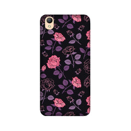 Rose Black Background Case for Oppo A37
