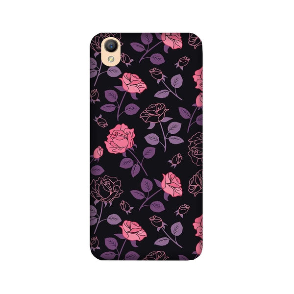 Rose Black Background Case for Oppo A37
