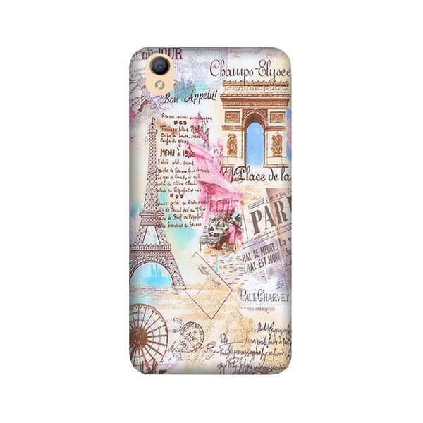 Paris Eiftel Tower Case for Oppo A37