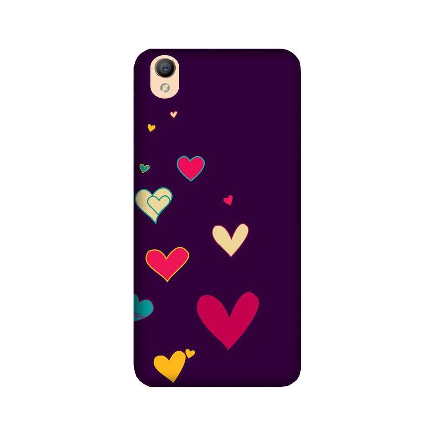 Purple Background Case for Oppo A37  (Design - 107)