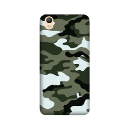 Army Camouflage Case for Oppo A37  (Design - 108)
