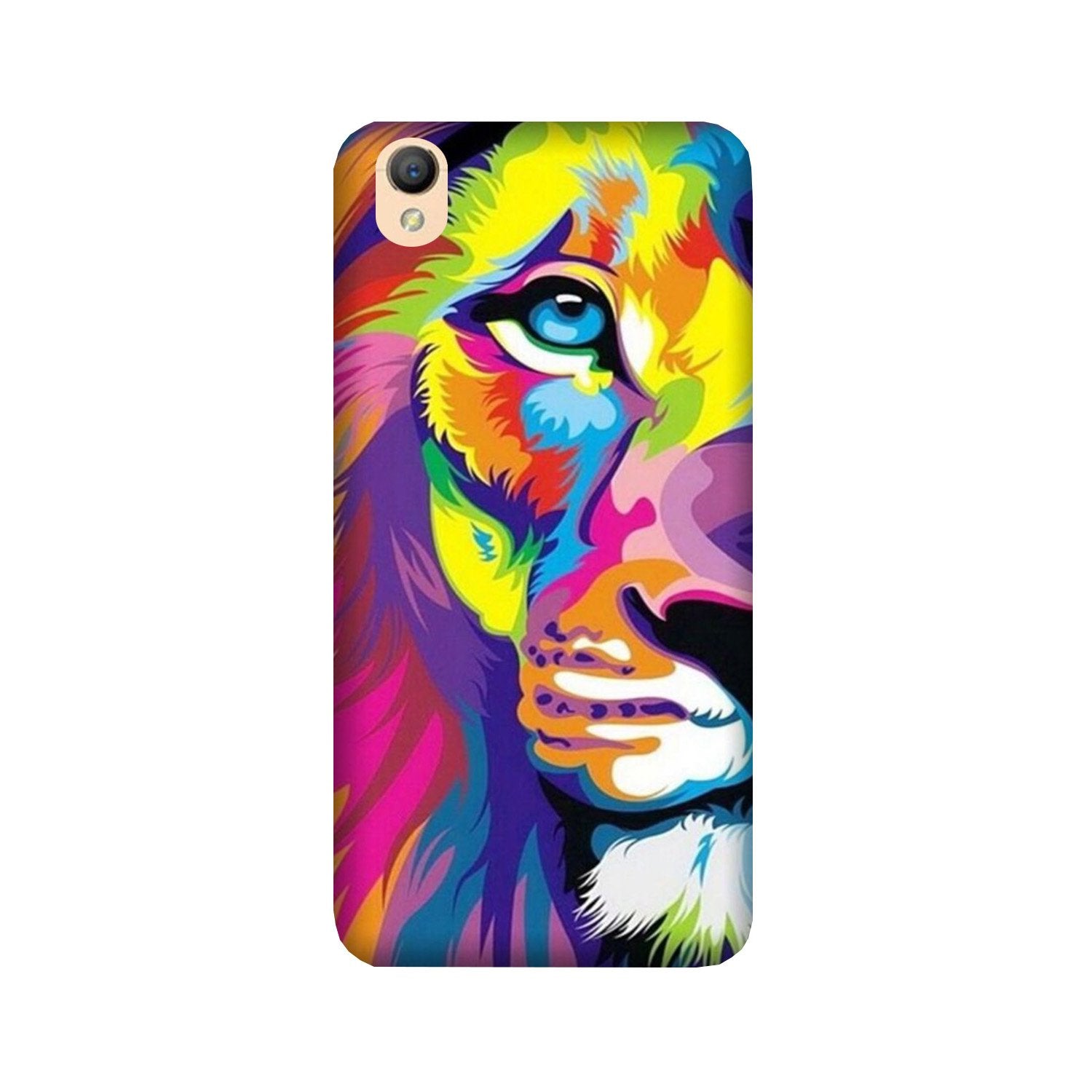 Colorful Lion Case for Oppo A37  (Design - 110)