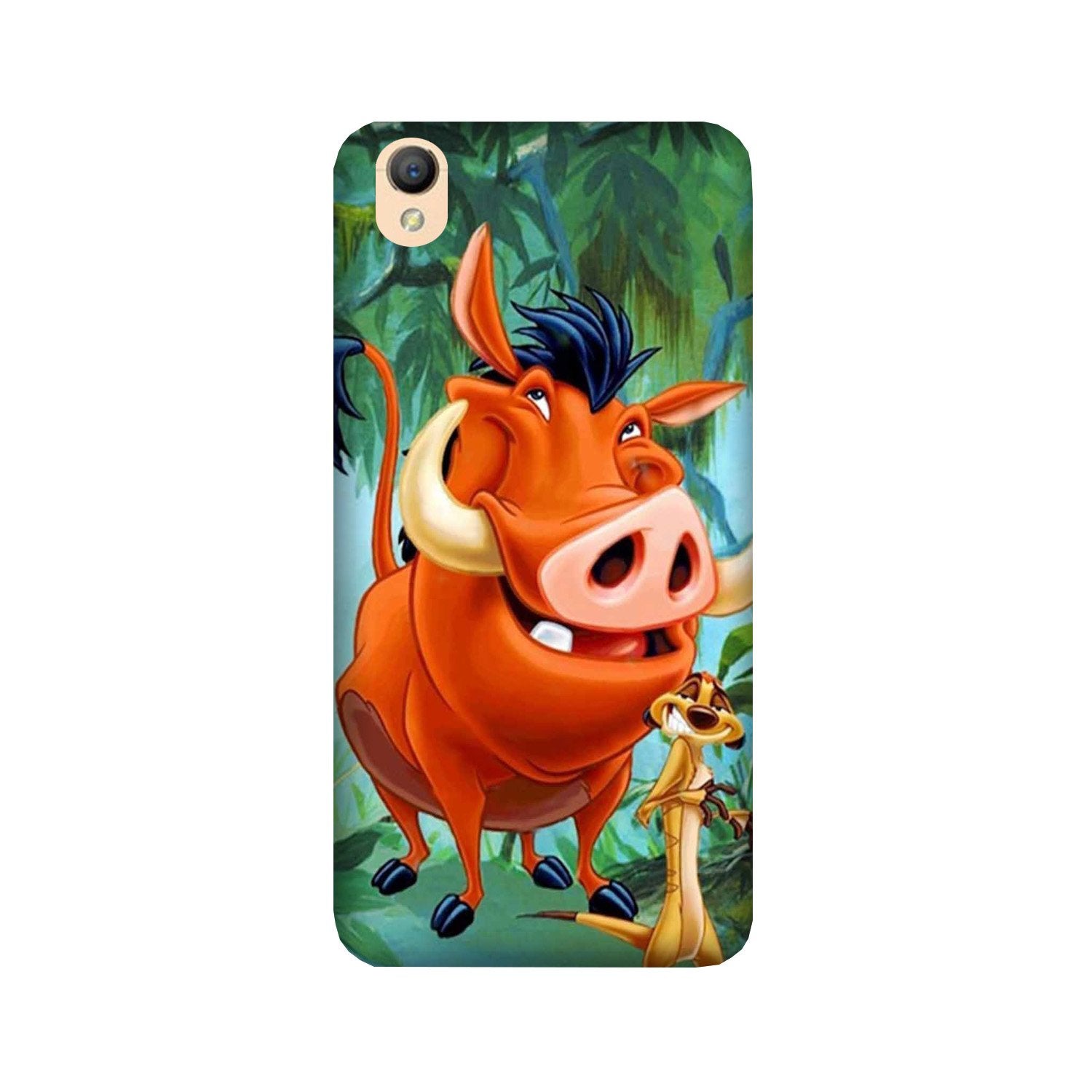 Timon and Pumbaa Mobile Back Case for Oppo A37(Design - 305)