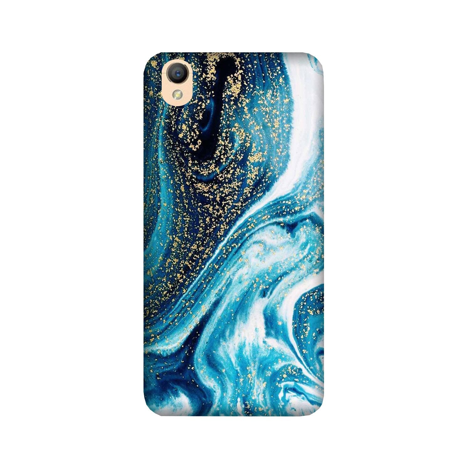 Marble Texture Mobile Back Case for Oppo A37(Design - 308)