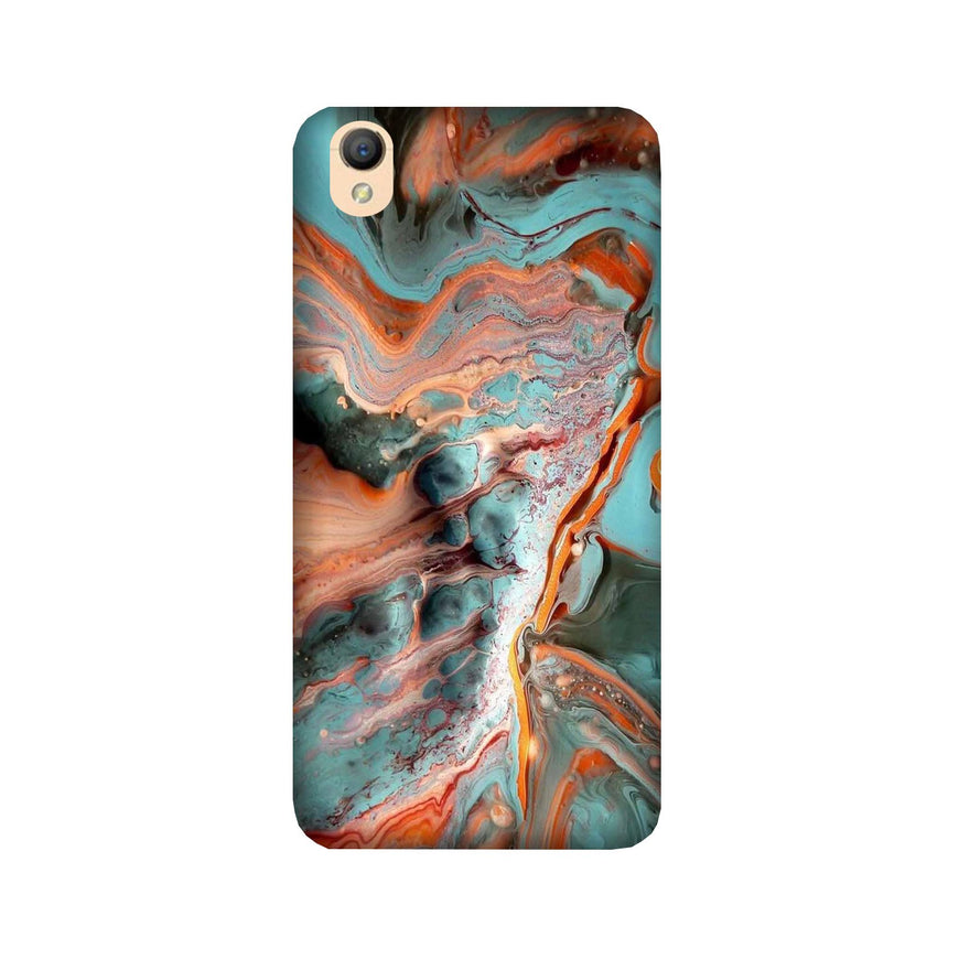 Marble Texture Mobile Back Case for Oppo A37  (Design - 309)