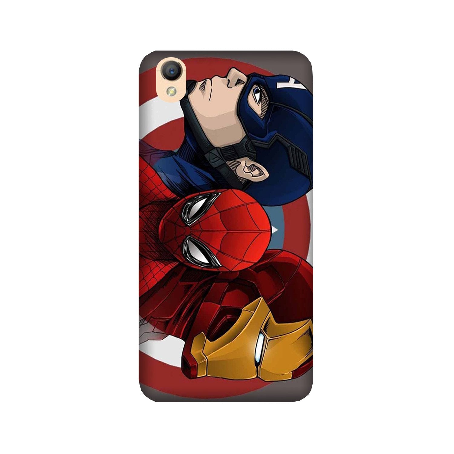 Superhero Mobile Back Case for Oppo A37(Design - 311)