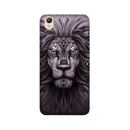 Lion Mobile Back Case for Oppo A37(Design - 315)