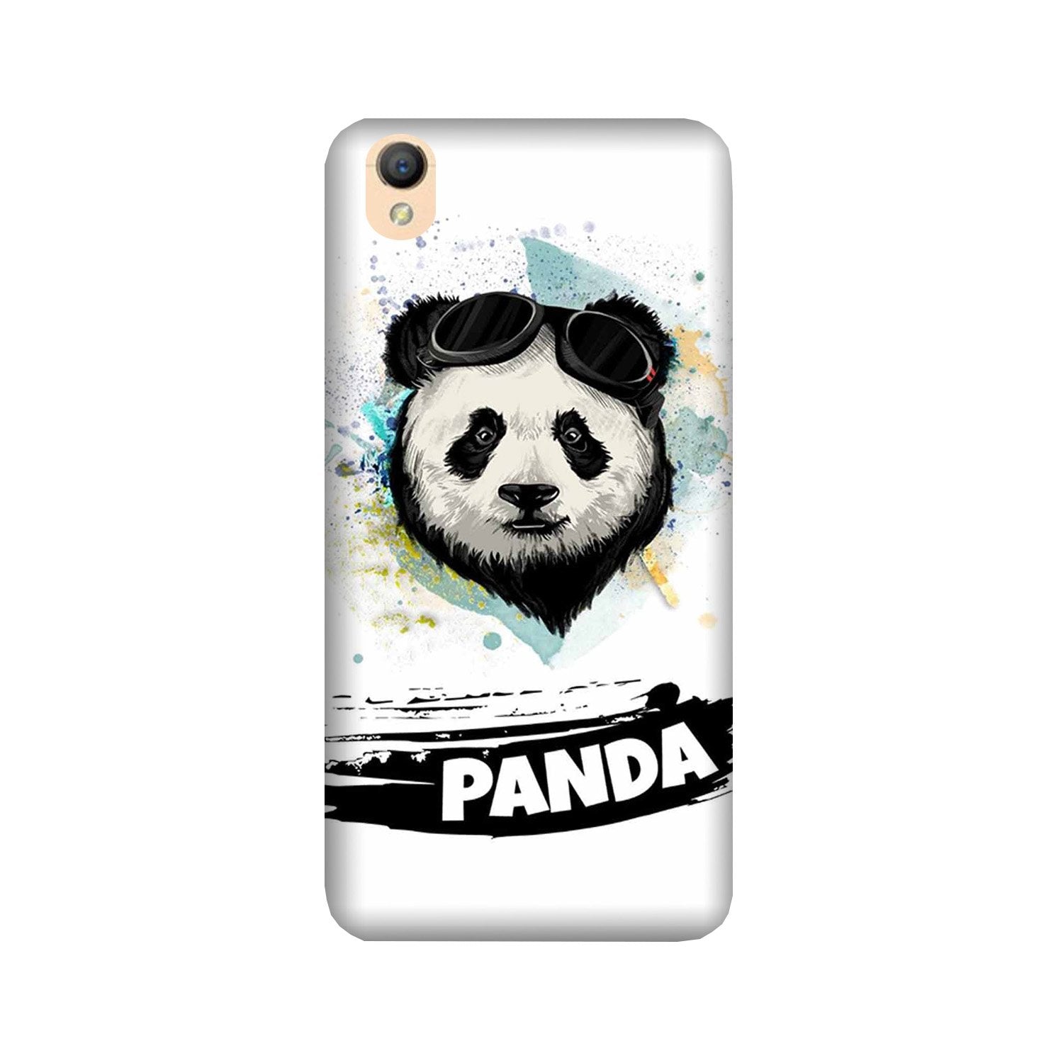 Panda Mobile Back Case for Oppo A37  (Design - 319)