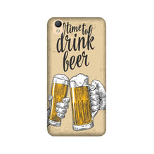 Drink Beer Mobile Back Case for Oppo A37  (Design - 328)