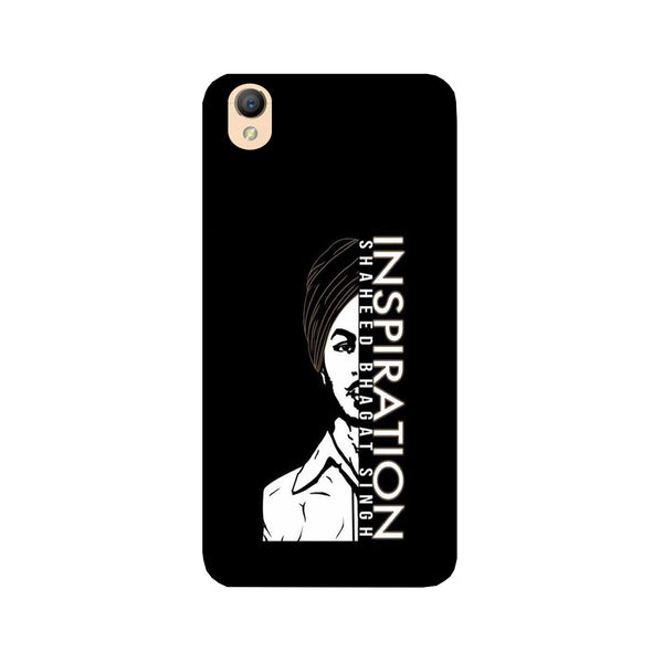 Bhagat Singh Mobile Back Case for Oppo A37  (Design - 329)