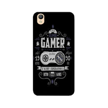 Gamer Mobile Back Case for Oppo A37  (Design - 330)