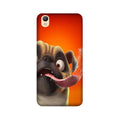 Dog Mobile Back Case for Oppo A37  (Design - 343)