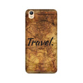 Travel Mobile Back Case for Oppo A37  (Design - 375)