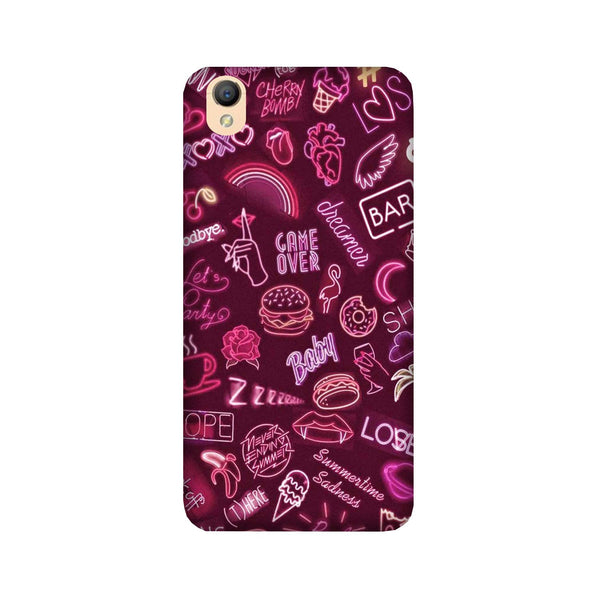 Party Theme Mobile Back Case for Oppo A37  (Design - 392)