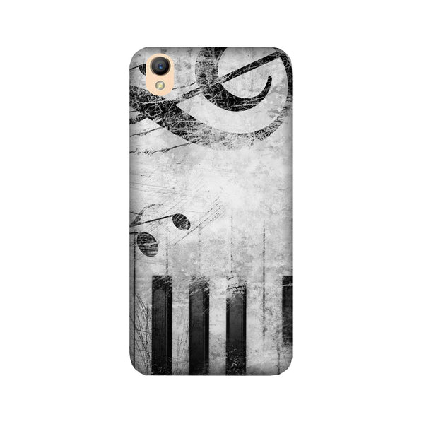 Music Mobile Back Case for Oppo A37  (Design - 394)