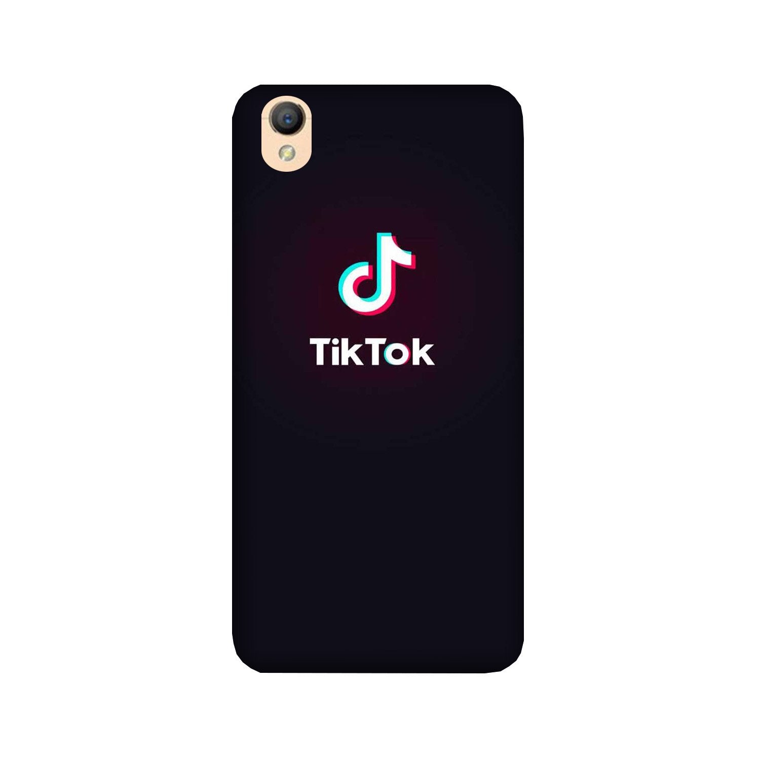 Tiktok Mobile Back Case for Oppo A37  (Design - 396)