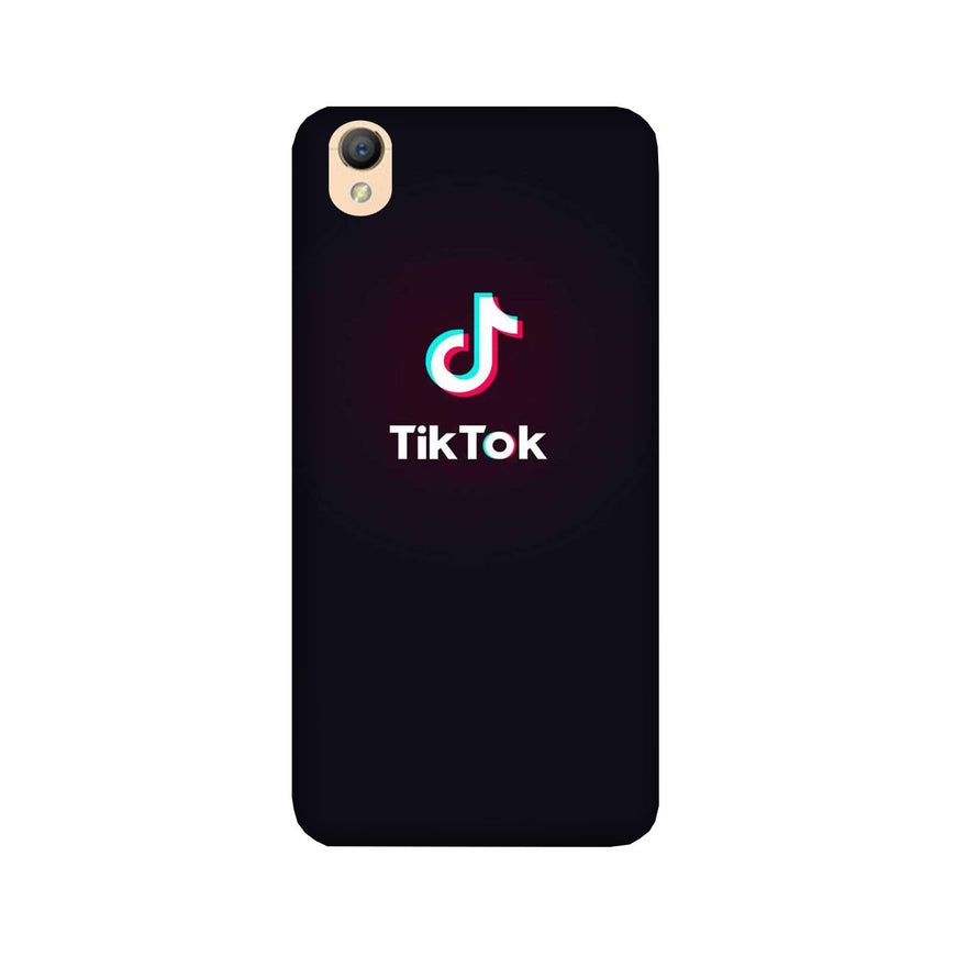 Tiktok Mobile Back Case for Oppo A37  (Design - 396)