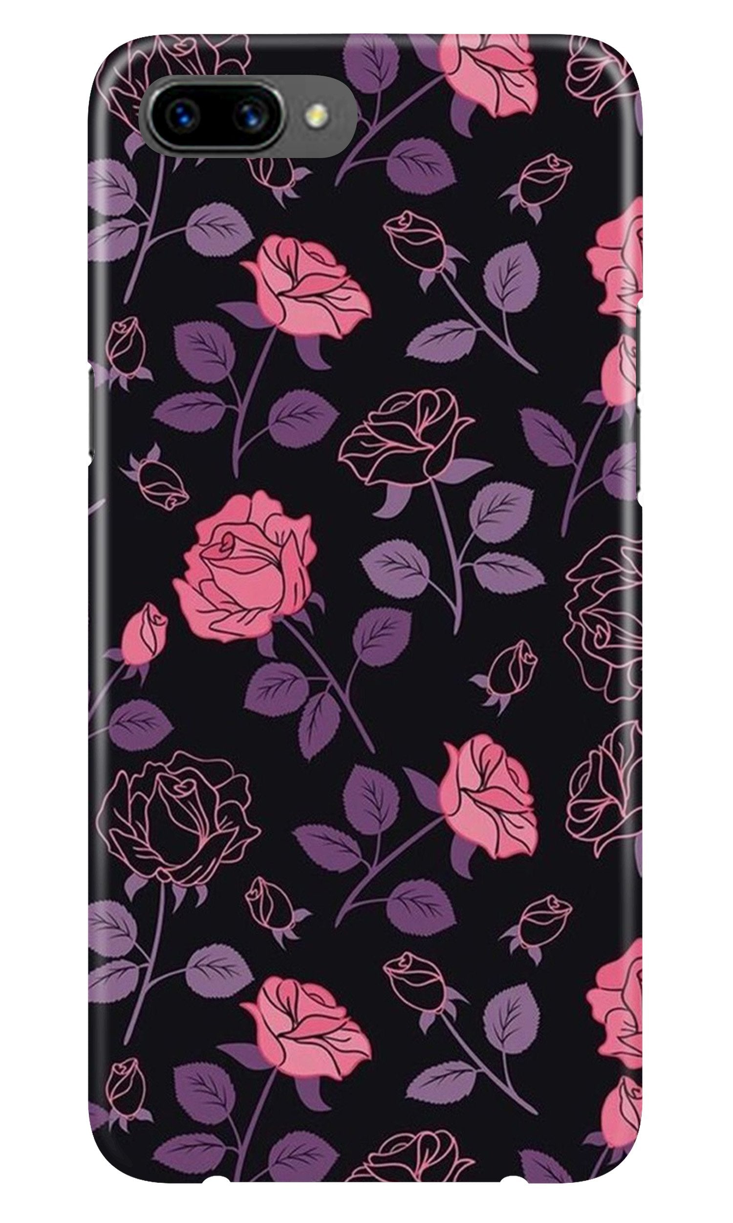 Rose Pattern Case for Oppo A3s