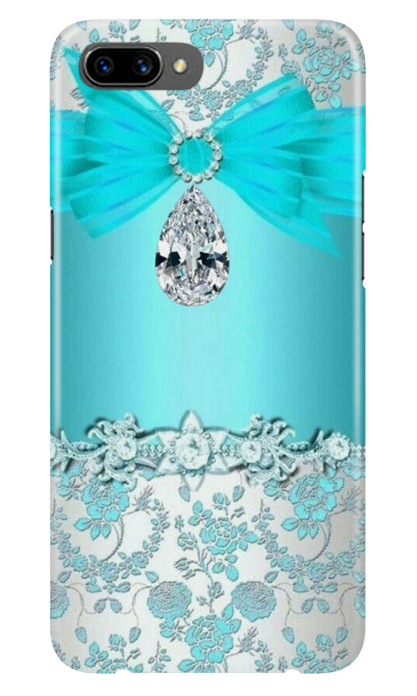 Shinny Blue Background Case for Oppo K1