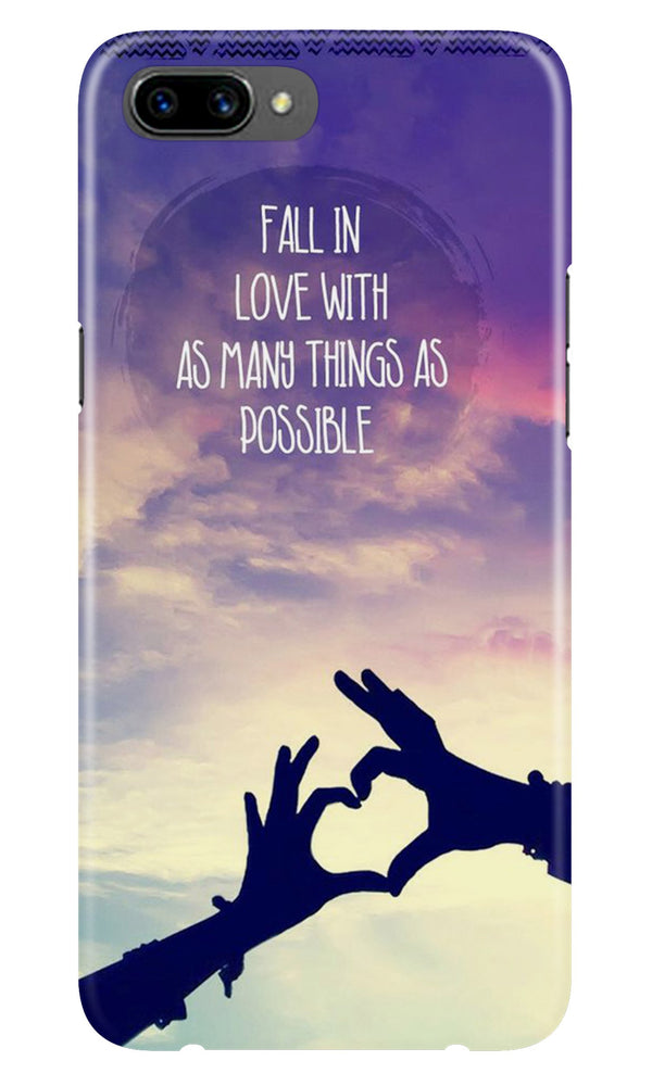 Fall in love Case for Realme C1