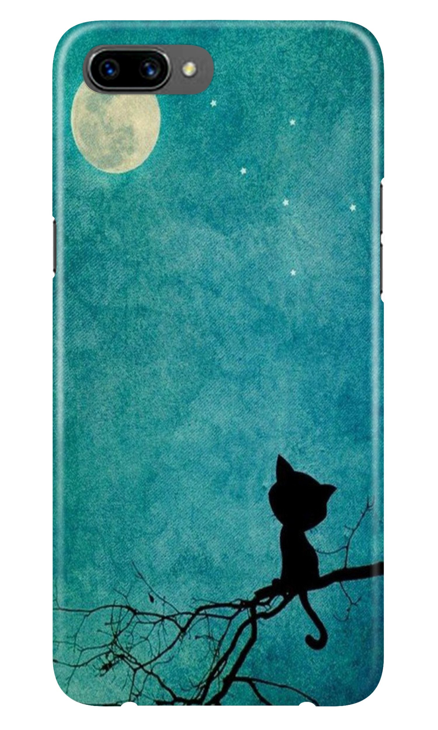 Moon cat Case for Oppo A3s