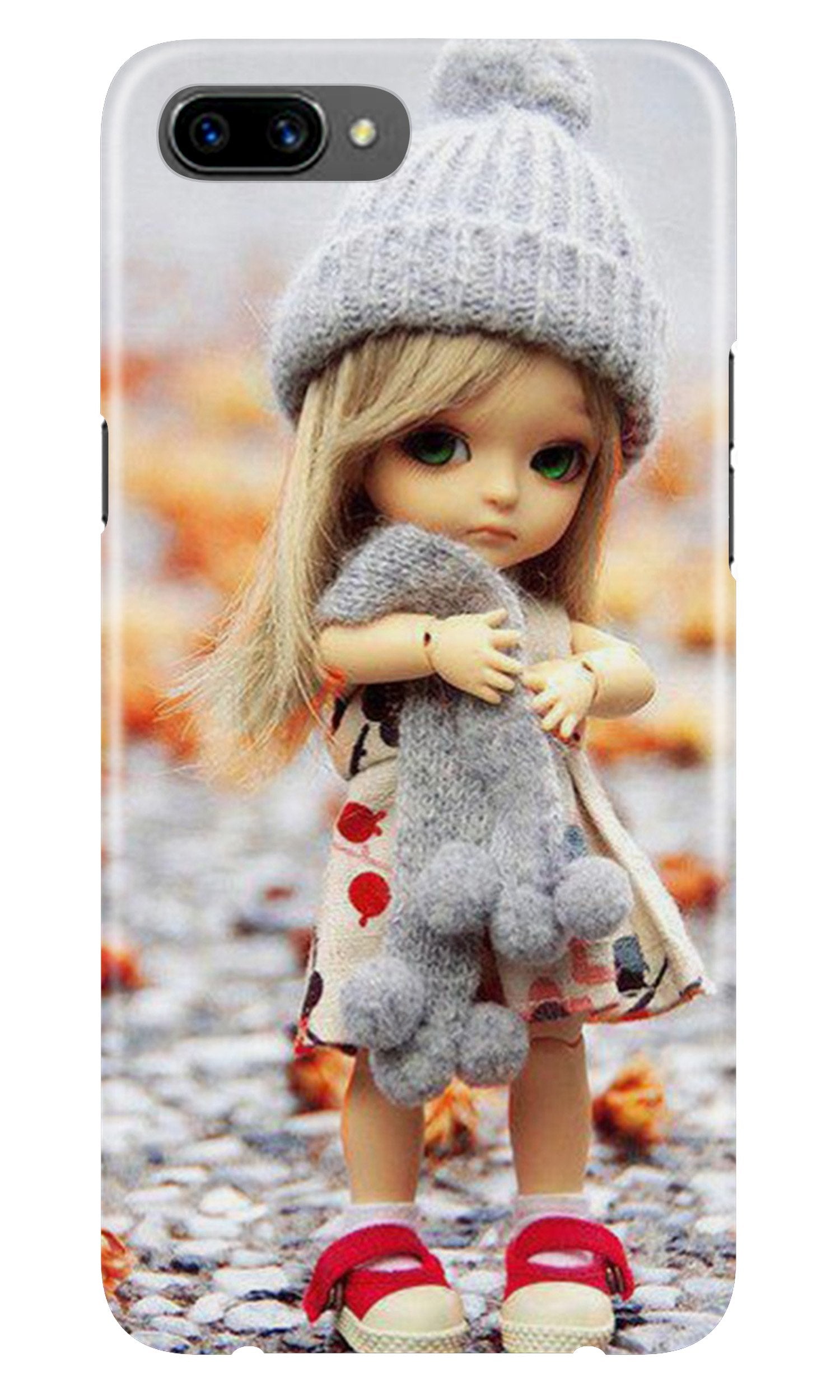 Cute Doll Case for Oppo A3s