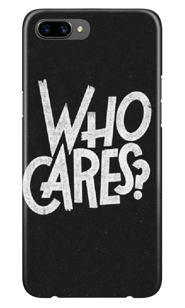 Who Cares Case for Oppo A3s