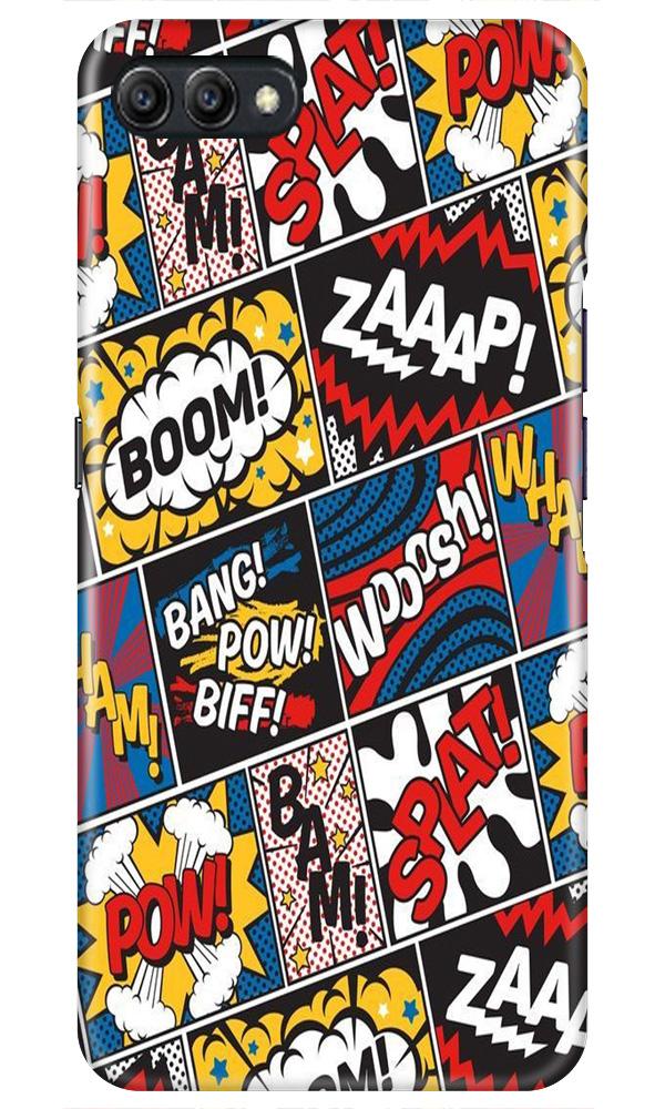 Boom Mobile Back Case for Realme C2  (Design - 302)