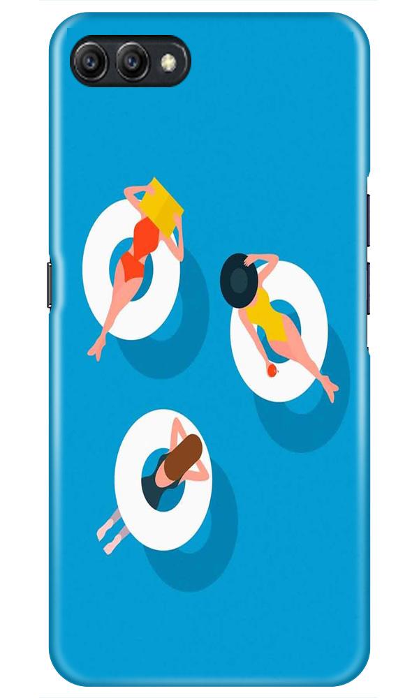 Girlish Mobile Back Case for Realme C1  (Design - 306)