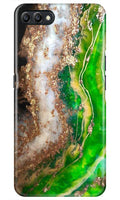 Marble Texture Mobile Back Case for Oppo A3s  (Design - 307)