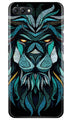 Lion Mobile Back Case for Realme C1  (Design - 314)