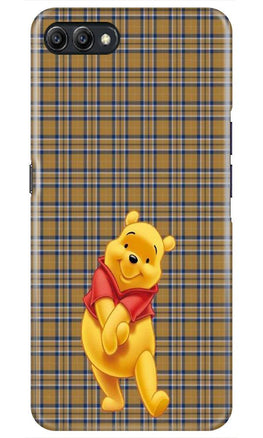 Pooh Mobile Back Case for Oppo A3s(Design - 321)