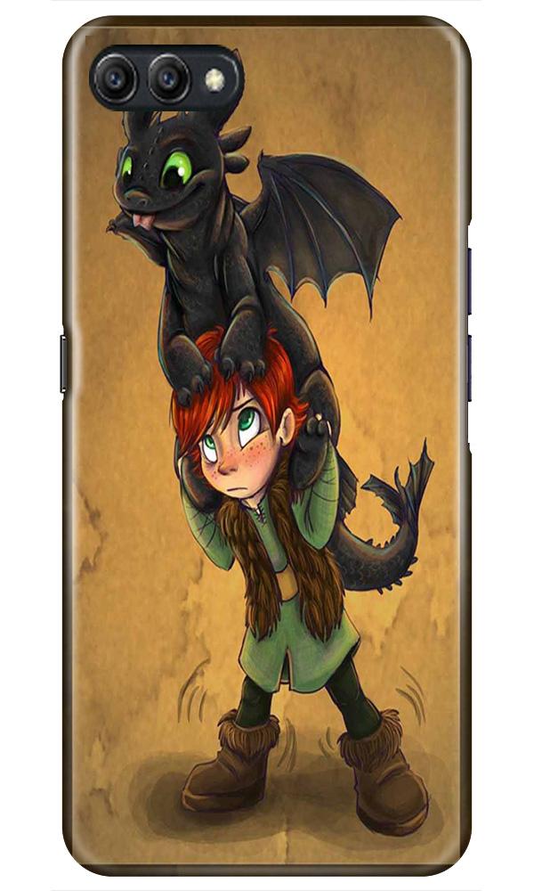 Dragon Mobile Back Case for Oppo K1  (Design - 336)