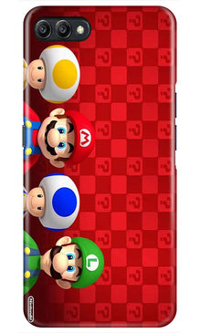 Mario Mobile Back Case for Realme C2  (Design - 337)