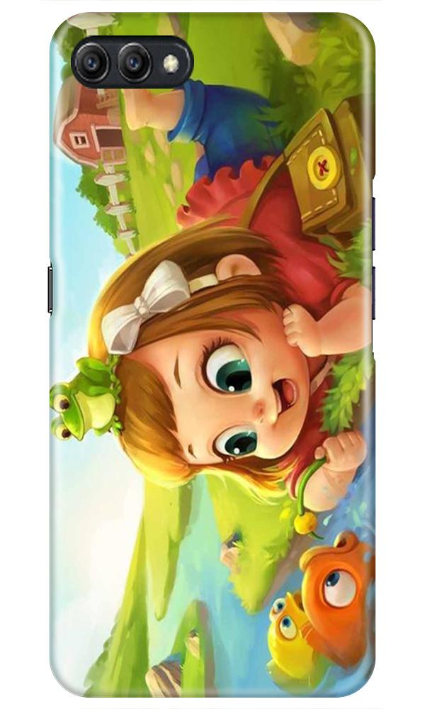 Baby Girl Mobile Back Case for Realme C1  (Design - 339)