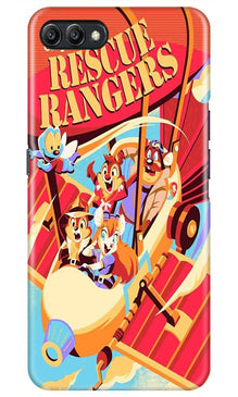 Rescue Rangers Mobile Back Case for Oppo A3s  (Design - 341)