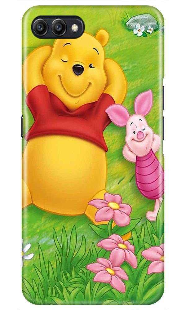 Winnie The Pooh Mobile Back Case for Oppo K1  (Design - 348)