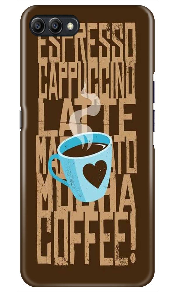 Love Coffee Mobile Back Case for Realme C2  (Design - 351)