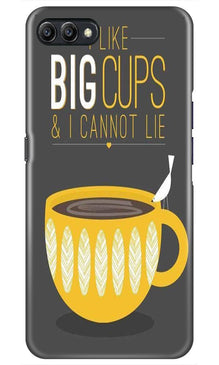 Big Cups Coffee Mobile Back Case for Realme C2  (Design - 352)