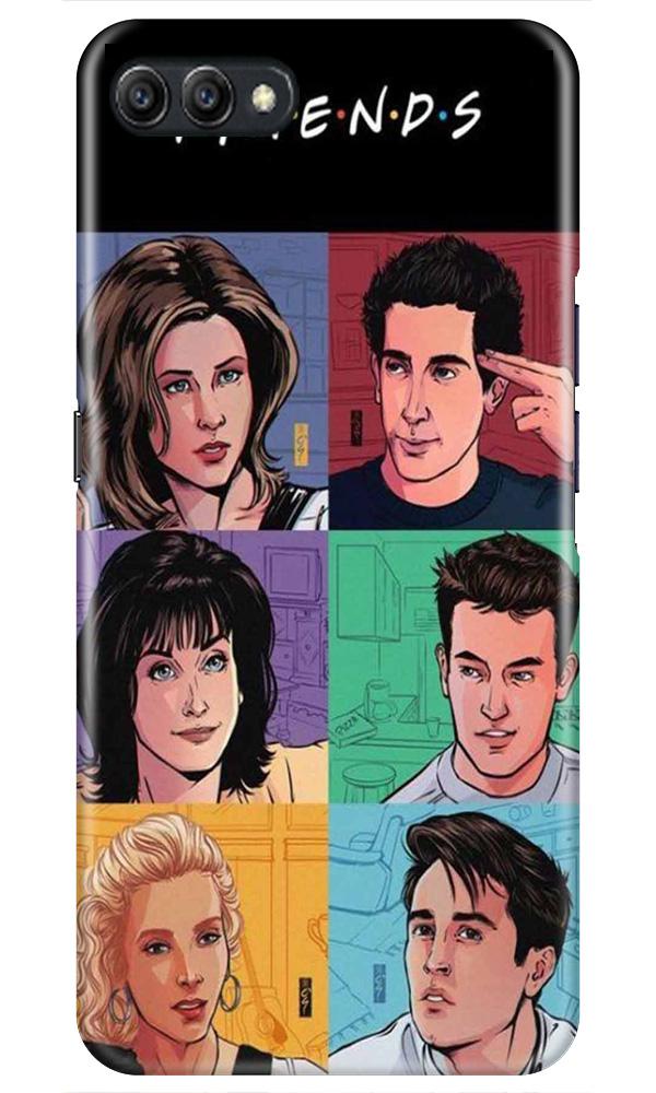 Friends Mobile Back Case for Realme C1  (Design - 357)