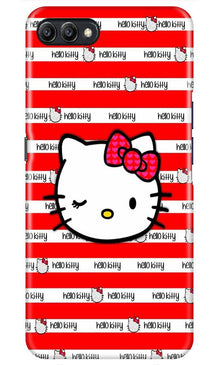 Hello Kitty Mobile Back Case for Realme C1  (Design - 364)