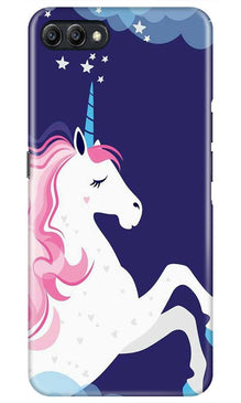 Unicorn Mobile Back Case for Oppo A3s  (Design - 365)
