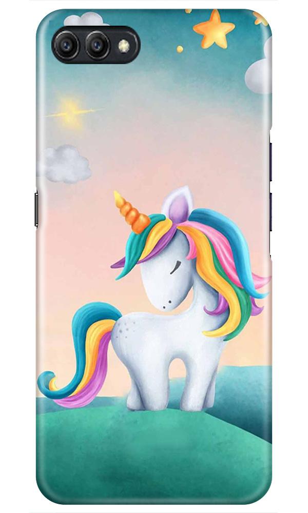 Unicorn Mobile Back Case for Oppo A3s  (Design - 366)
