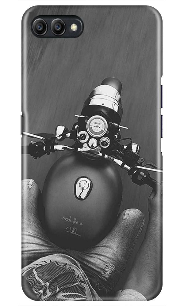 Royal Enfield Mobile Back Case for Realme C1  (Design - 382)