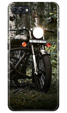 Royal Enfield Mobile Back Case for Realme C1  (Design - 384)