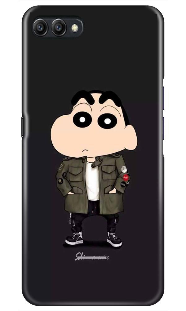 Shin Chan Mobile Back Case for Oppo K1  (Design - 391)