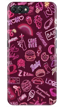 Party Theme Mobile Back Case for Oppo K1  (Design - 392)