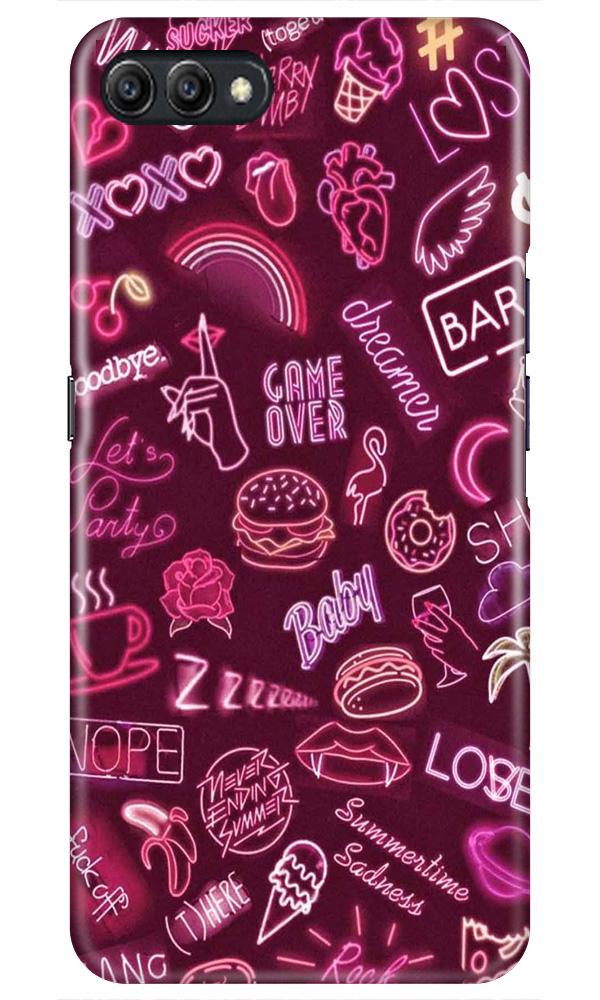 Party Theme Mobile Back Case for Realme C2  (Design - 392)